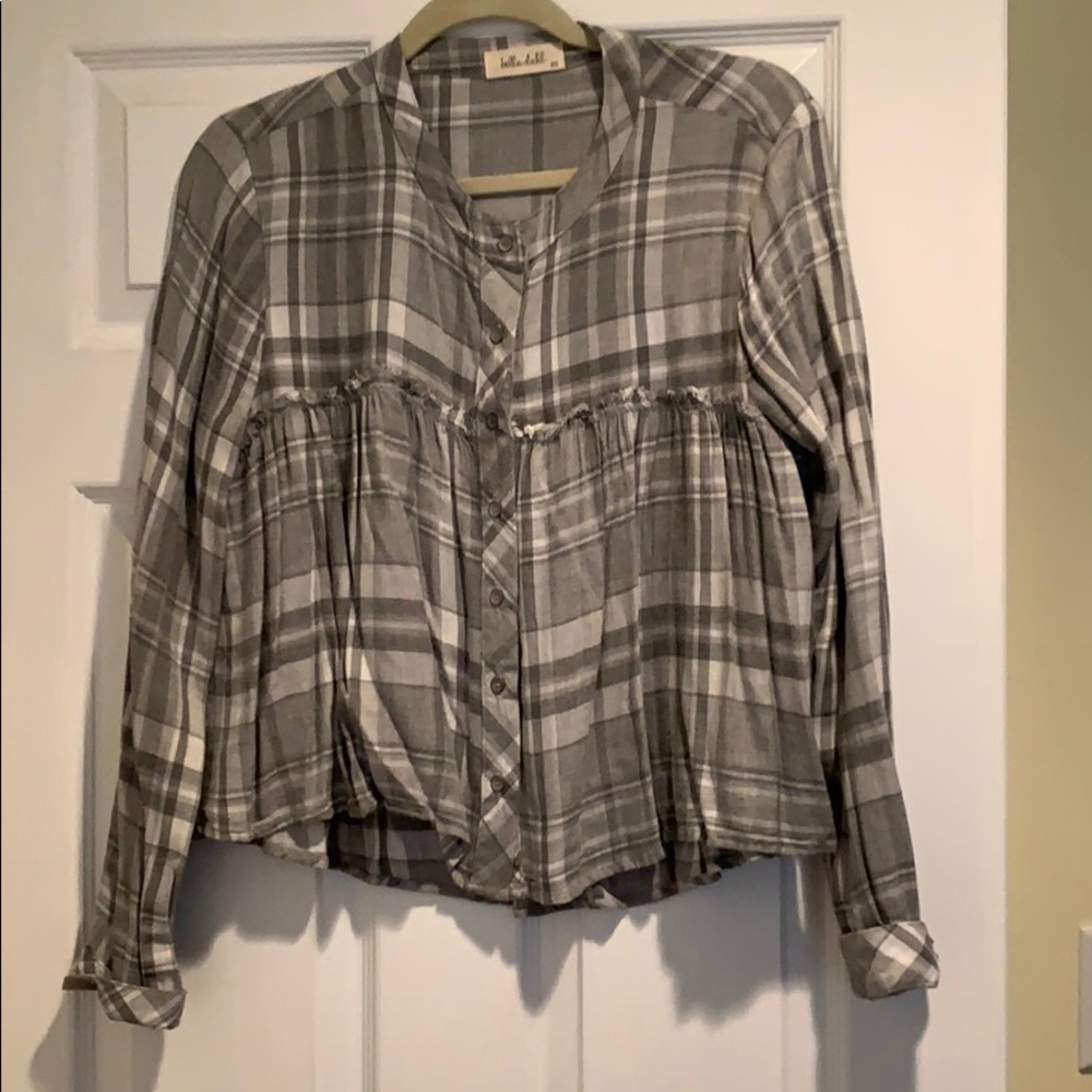 Bella Dahl flowy top- XS